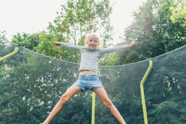 PLUM Wave Springsafe Trampolin mit Sicherheitsnetz 305cm